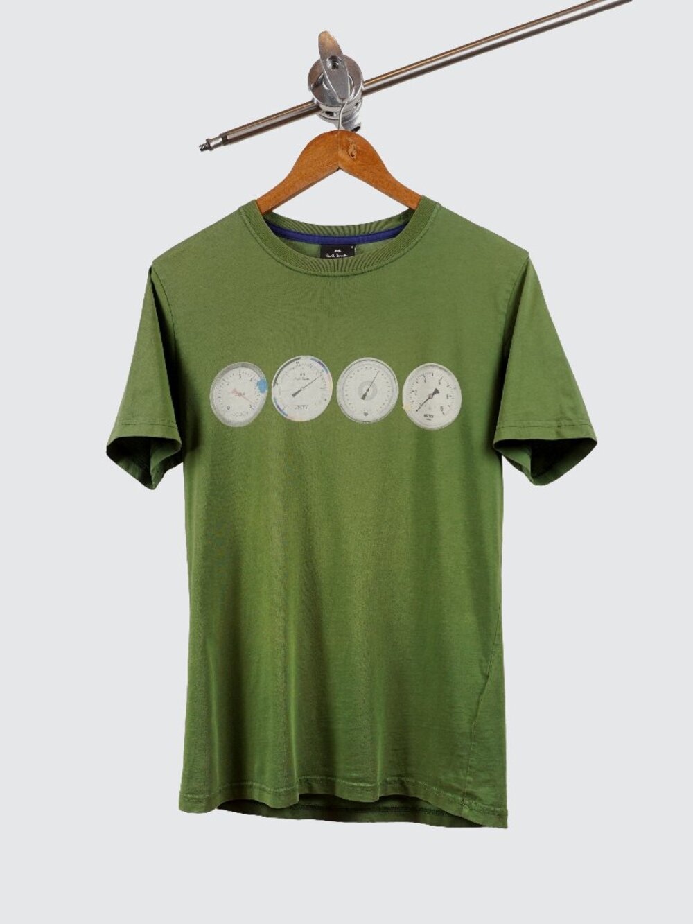 PS Paul Smith/ Green Gauge Graphic T-Shirt/ Size S